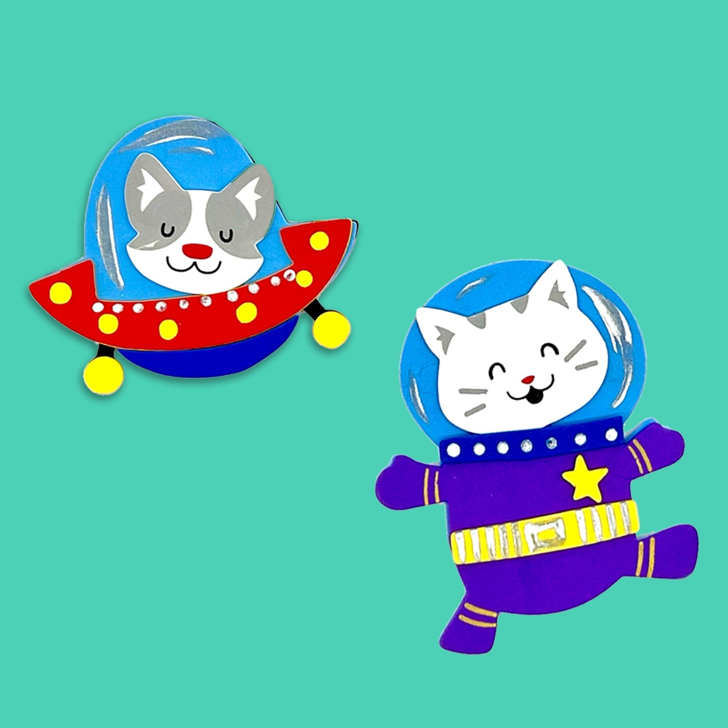 Pets in Space Craft Kit – Outer Space Fun for Kids (Ages 3-9)