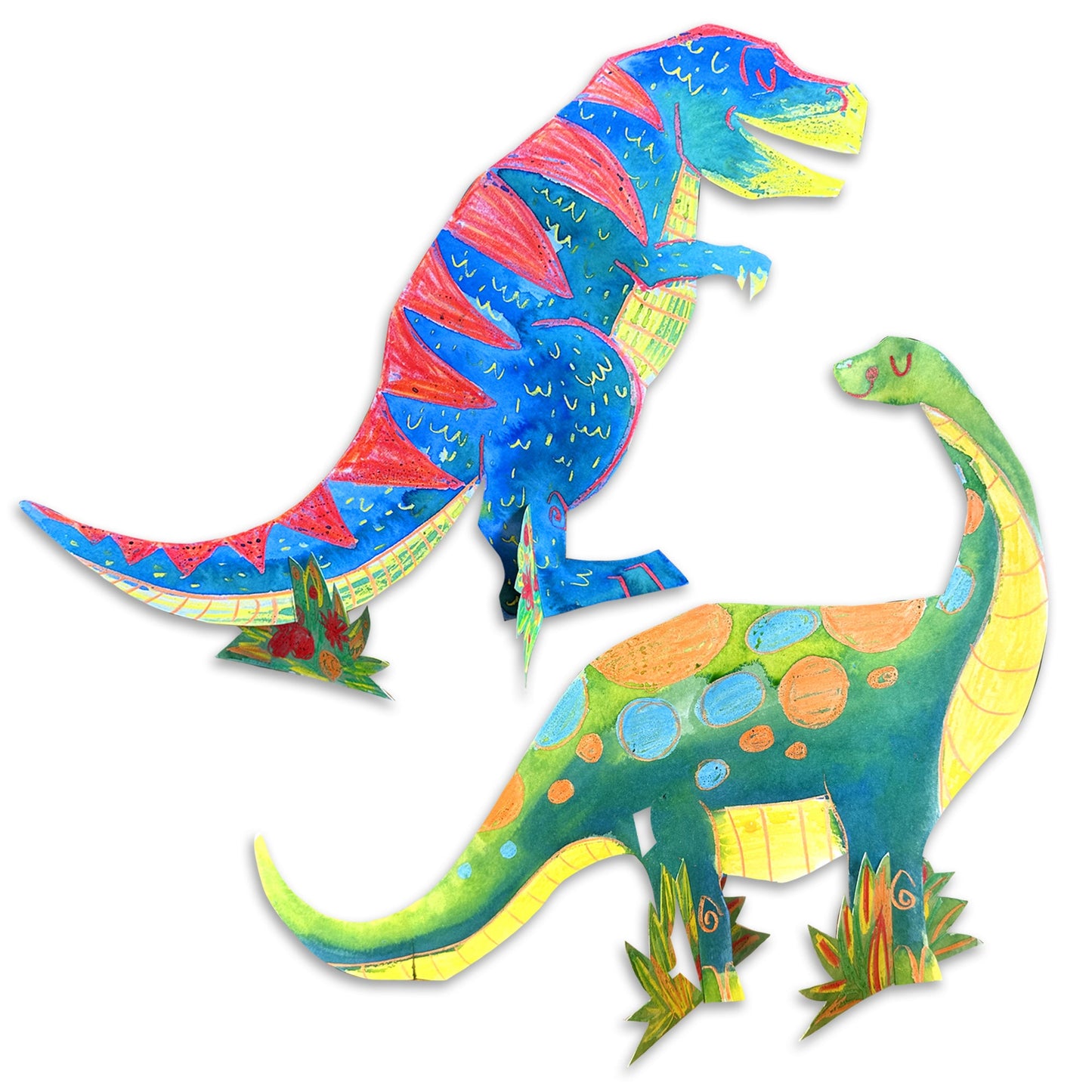 Dino Explorers Craft Kit – Fun Arts & Crafts for Kids (Ages 3-9)