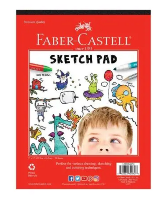 Faber-Castell Sketch Pad for Kids