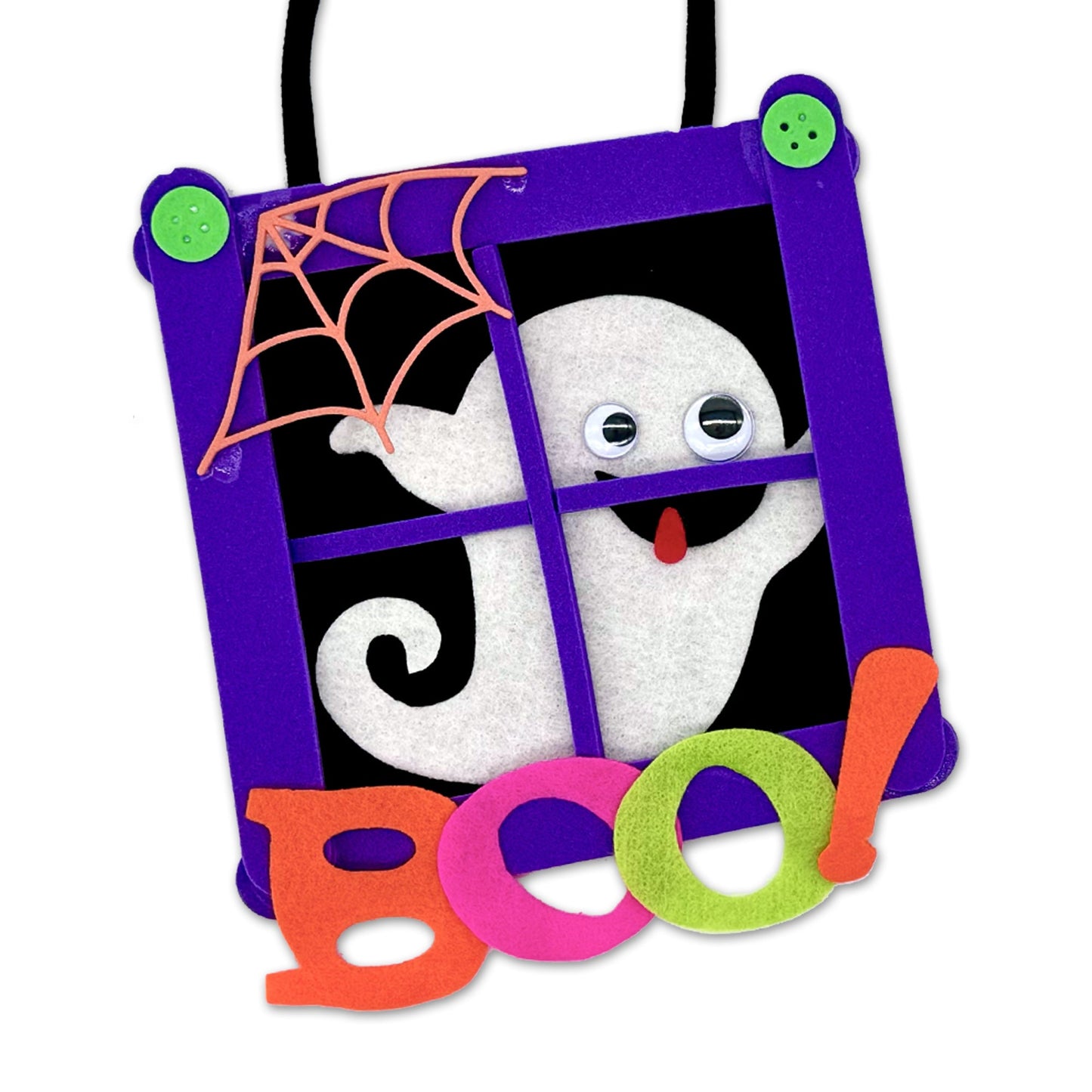 Ghost’s Halloween Craft Kit – Spooky & Fun Kids’ Halloween Crafts (Ages 3-9)