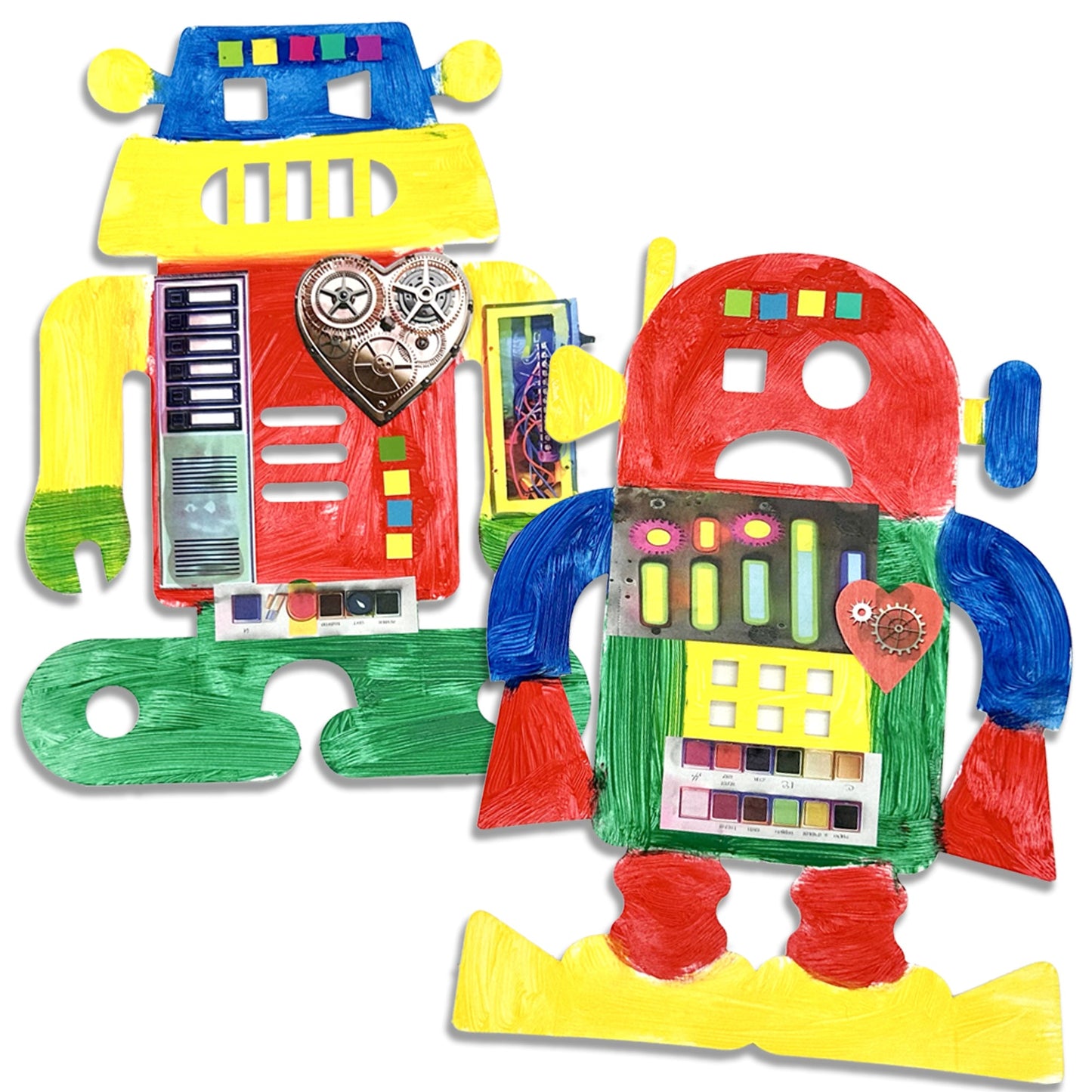 Rocking Robot Craft Kit – Fun DIY Robot Crafts for Kids (Ages 3-9)