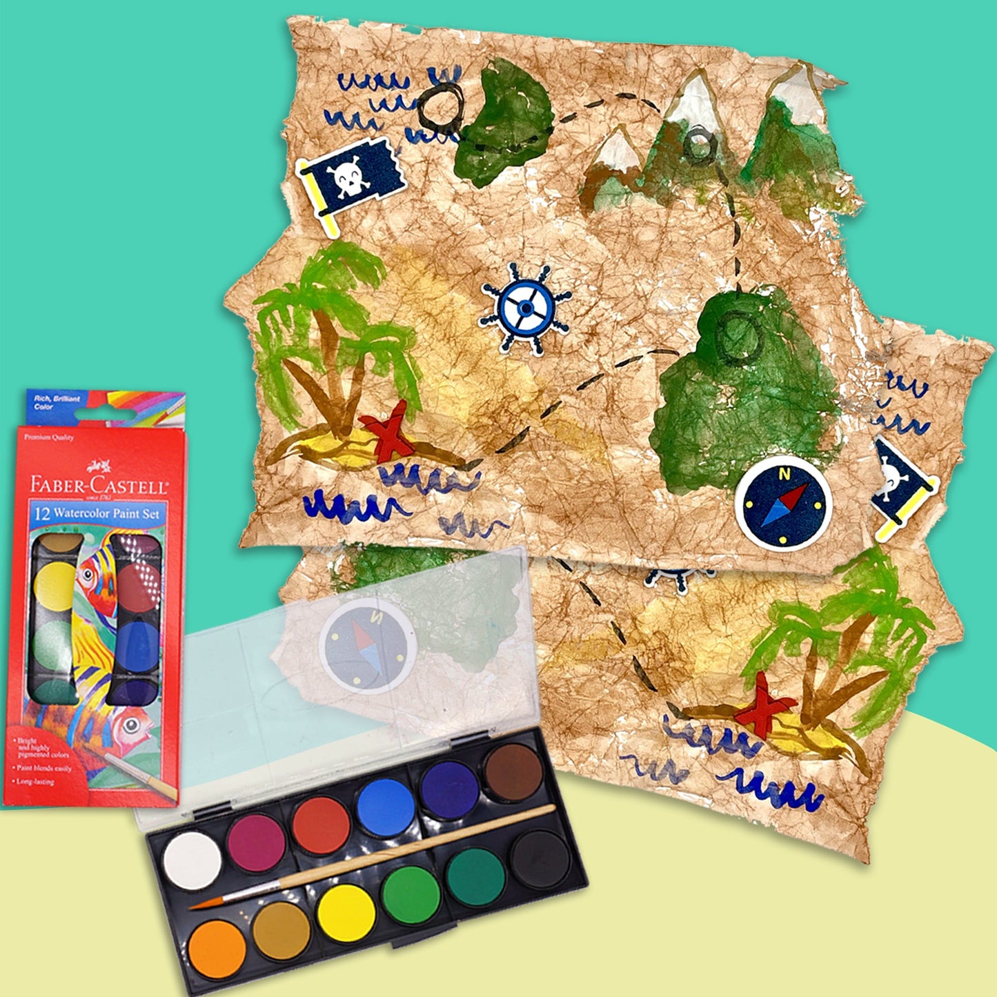 Pirates' Ocean Adventure Craft Kit – Swashbuckling Fun for Kids (Ages 3-9)